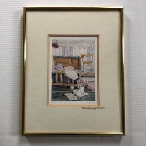Canadian Helen Downing Hunter Signed Framed Print